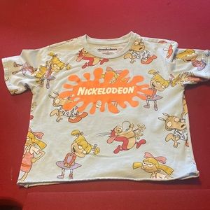 Nickelodeon brand crop top